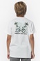 BODY ACTION-Παιδικό t-shirt BODY ACTION 054302-01 λευκό