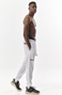 BODY ACTION-Ανδρικό παντελόνι φόρμας BODY ACTION 023326-01 λευκό