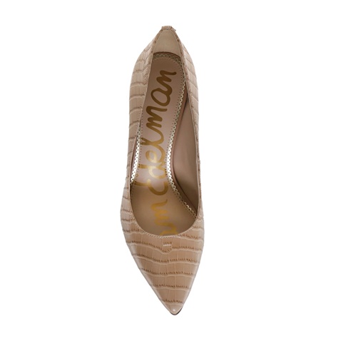 SAM EDELMAN-Γυναικείες γόβες SAM EDELMAN E563861207 HAZEL 449862 μπεζ croco