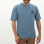 BATTERY-Ανδρικό t-shirt BATTERY 21241009 μπλε