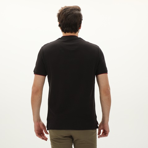 BATTERY-Ανδρικό t-shirt BATTERY 10241006 μαύρο