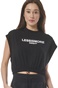 BODY ACTION-Γυναικείο αθλητικό cropped top BODY ACTION 041415-01 μαύρο
