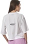 BODY ACTION-Γυναικείο t-shirt BODY ACTION 051429-01 λευκό