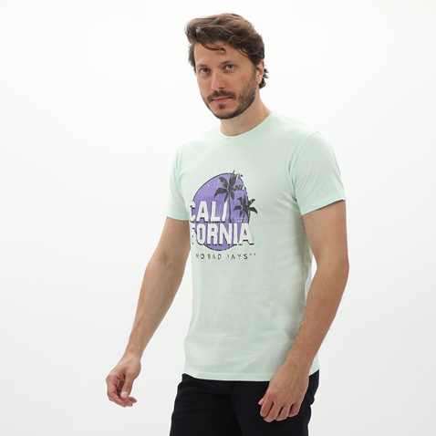 VAN HIPSTER-Ανδρικό t-shirt VAN HIPSTER 72164 πράσινο