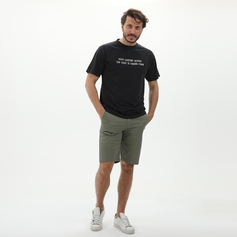 VAN HIPSTER-Ανδρικό t-shirt VAN HIPSTER 72267 μαύρο