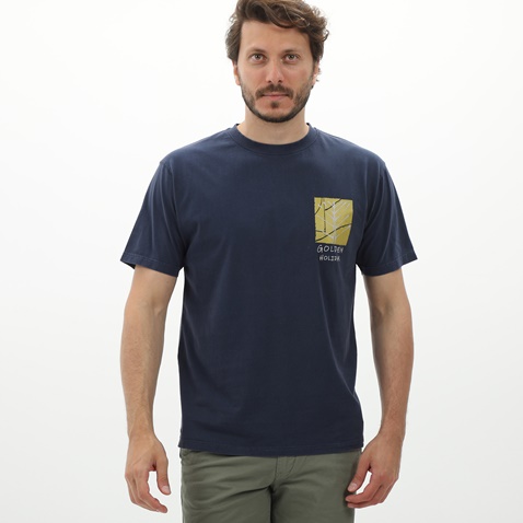 VAN HIPSTER-Ανδρικό t-shirt VAN HIPSTER 72270 μπλε
