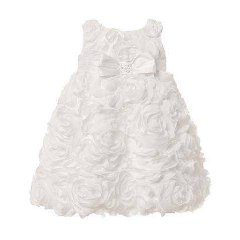 Balloon Chic-Παιδικό φόρεμα Balloon Chic 5AFF203b λευκό (απο 18 εως 24 μηνών)