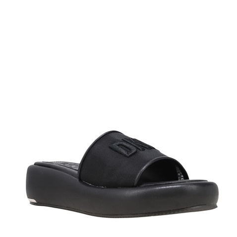 DKNY JEANS-Γυναικεία slides DKNY K1387191 ODINA μαύρα