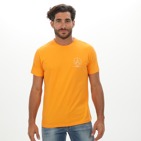 DORS-Ανδρικό t-shirt DORS 1132104.C02 πορτοκαλί