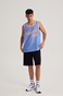 BLUE HUNTER-Ανδρική αμάνικη μπλούζα BLUE HUNTER 001020209 JERSEY TANK μπλε