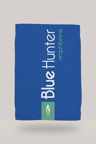 BLUE HUNTER-Πετσέτα παραλίας BLUE HUNTER 003450200 TOWEL BANDANA μπλε