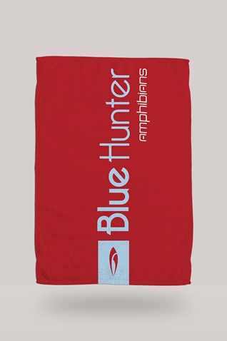 BLUE HUNTER-Πετσέτα παραλίας BLUE HUNTER 003450400 TOWEL FRUITSALAD κόκκινη