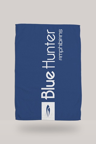 BLUE HUNTER-Πετσέτα παραλίας BLUE HUNTER 003450600 TOWEL WAVES μπλε