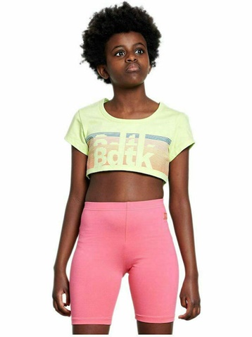 BODYTALK-Παιδικό cropped top BODYTALK 1211-701420 πράσινο