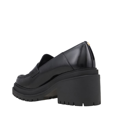 MICHAEL KORS-Γυναικεία loafers MICHAEL KORS 40F3RCMP1L ROCCO μαύρα