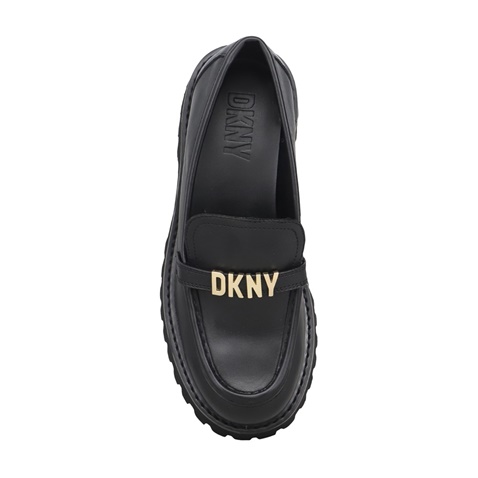 DKNY JEANS-Γυναικεία loafers DKNY K3349230 RONNIE μαύρα