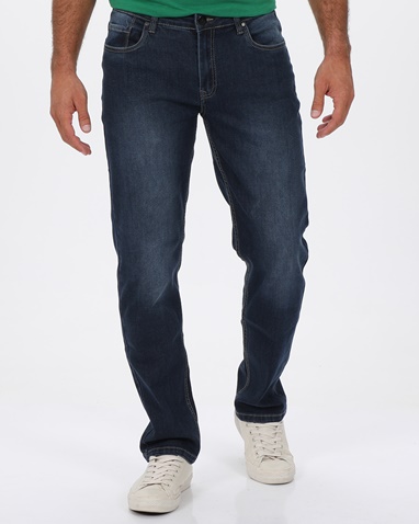 VAN HIPSTER-Ανδρικό jean παντελόνι VAN HIPSTER 72278 regular fit μπλε