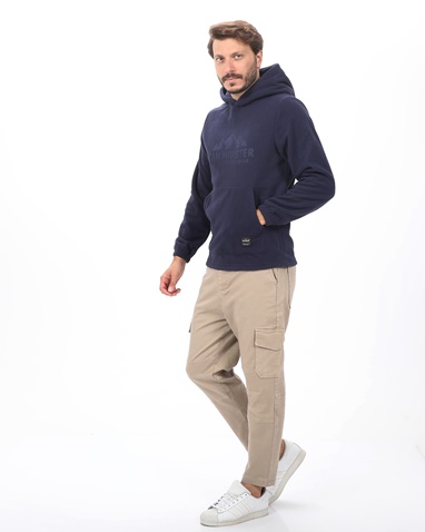 VAN HIPSTER-Ανδρική fleece μπλούζα VAN HIPSTER 72149 μπλε