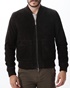 DIRTY LAUNDRY-Ανδρικό bomber suede jacket DIRTY LAUNDRY  DLMLJ03W22 καφέ