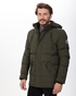 VAN HIPSTER-Ανδρικό παρκά puffer μπουφάν VAN HIPSTER 72092 χακί