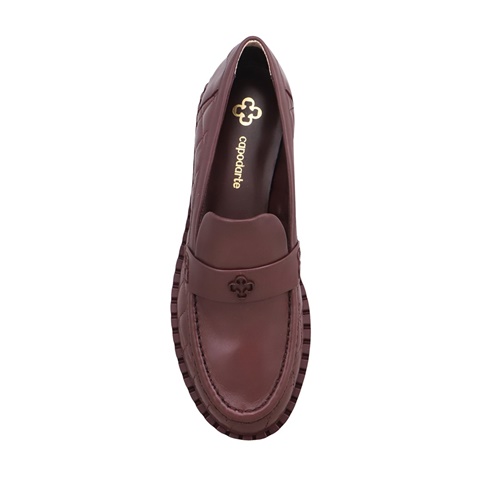 CAPODARTE -Γυναικεία μοκασίνια loafers CAPODART 4017423 CAPODART μπορντο