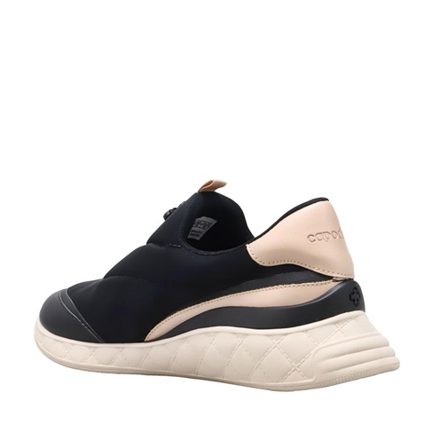 CAPODARTE -Γυναικεία slip on sneakers CAPODARTE 4016698 μαύρο