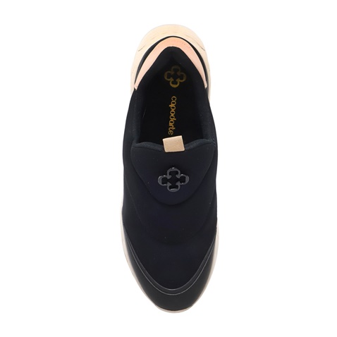 CAPODARTE -Γυναικεία slip on sneakers CAPODARTE 4016698 μαύρο