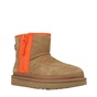 UGG AUSTRALIA-Γυναικεία μποτάκια UGG 1144034 Classic Mini Zipper καφέ