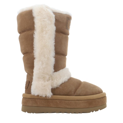 UGG AUSTRALIA-Γυναικεία μπότα UGG 1145990 Classic Cloudpeak Tall καφέ