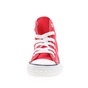 CONVERSE-Παιδικά sneakers CONVERSE Chuck Taylor AS Core HI κόκκινα