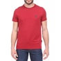 NAVY & GREEN-Ανδρικό t-shirt NAVY & GREEN κόκκινο