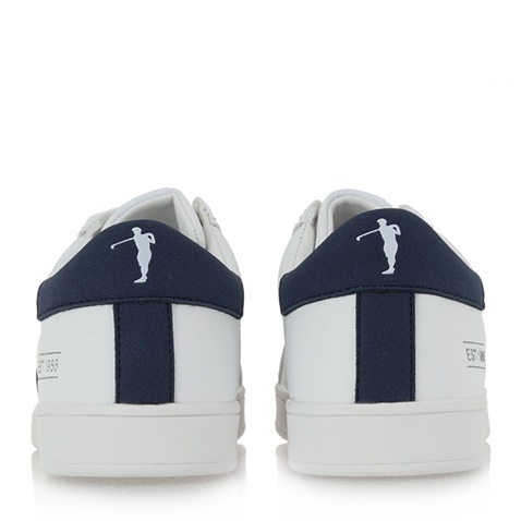 CALGARY-Ανδρικά sneakers CALGARY M57000091 λευκά μπλε 