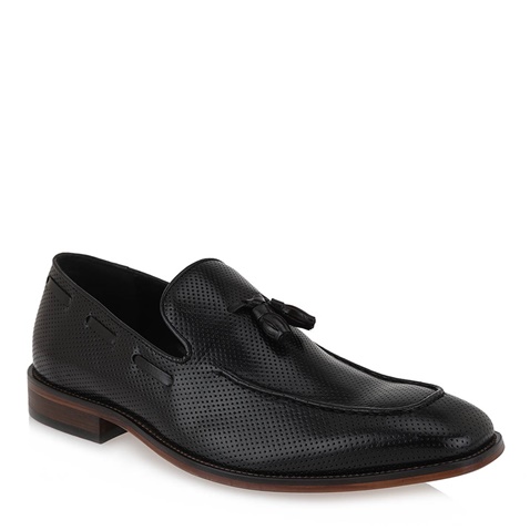 RENATO GARINI-Ανδρικά loafers RENATO GARINI N543V5951 μαύρα