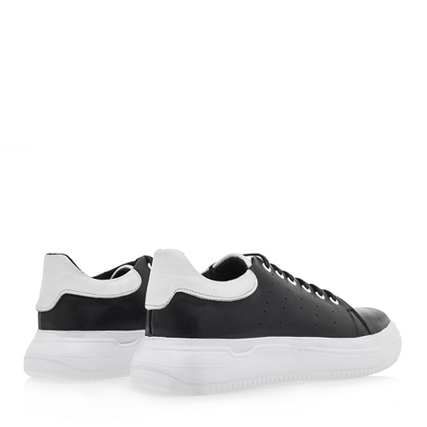 WEPSS-Ανδρικά παπούτσια sneakers WEPSS O507U2202 μαύρα λευκά