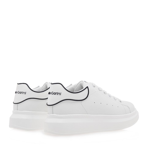 RENATO GARINI-Γυναικεία sneakers RENATO GARINI O119R0112 λευκά μαύρα