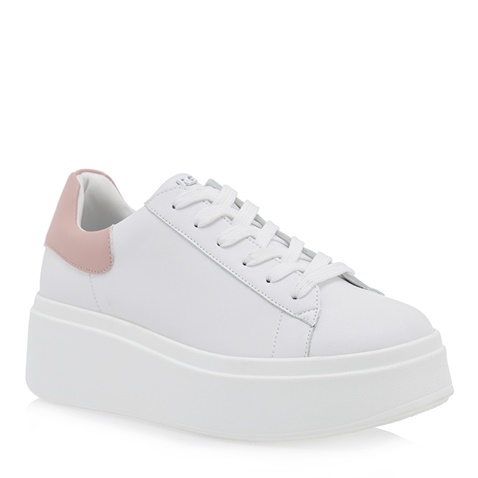 RENATO GARINI-Γυναικεία sneakers RENATO GARINI O119R1213 λευκά ροζ
