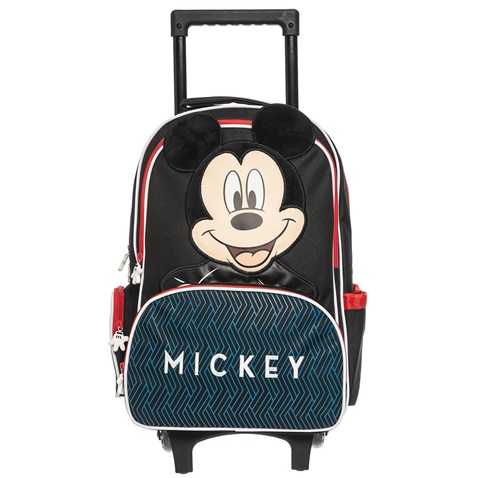 DISNEY-Παιδική βαλίτσα τρόλεϋ MICKEY MOUSE μαύρη