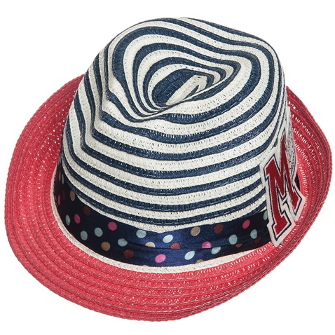 ALOUETTE-Παιδικό καπέλο ALOUETTE ψάθινο ριγέ