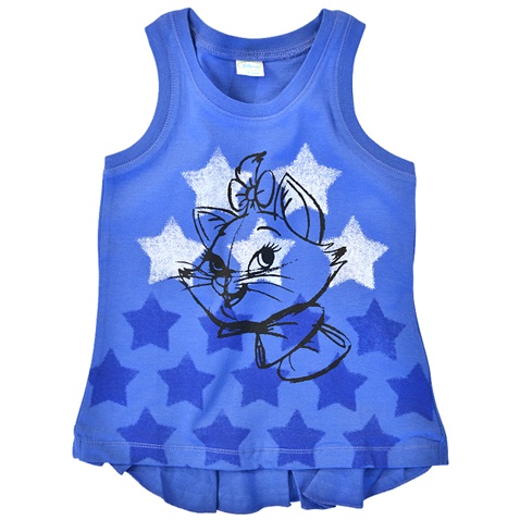DISNEY-Παιδική αμάνικη μπλούζα DISNEY ARISTOCATS μπλε