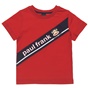PAUL FRANK-Παιδική κοντομάνικη μπλούζα PAUL FRANK κόκκινη