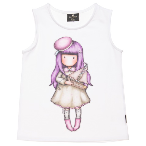 ALOUETTE-Παιδική μπλούζα για κορίτσια SANTORO ALOUETTE λευκή