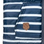 ALOUETTE-Παιδικό αμάνικο μπουφάν διπλής όψης ALOUETTE μπλε λευκό ριγέ