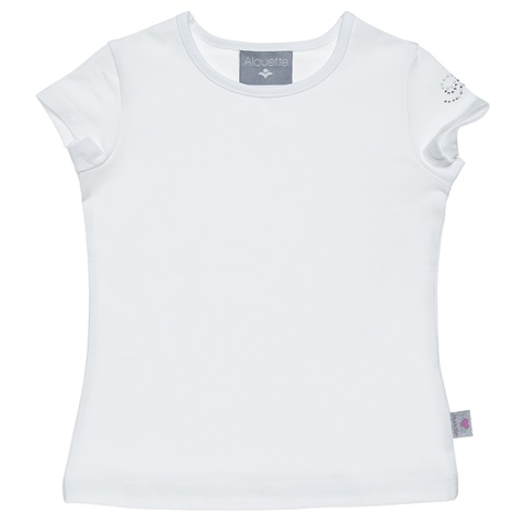 ALOUETTE-Παιδική basic μπλούζα ALOUETTE λευκή 