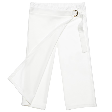 ALOUETTE-Παιδικό παντελόνι ALOUETTE λευκό 