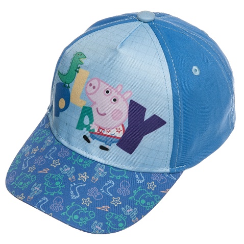 ALOUETTE-Παιδικό καπέλο τζόκευ ALOUETTE GEORGE PIG PP03106 μπλε
