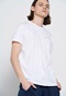 FUNKY BUDDHA-Ανδρικό t-shirt με τσέπη στο στήθος FUNKY BUDDHA λευκό