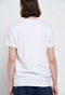 FUNKY BUDDHA-Ανδρικό t-shirt με τσέπη στο στήθος FUNKY BUDDHA λευκό