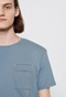 FUNKY BUDDHA-Ανδρικό κοντομάνικο t-shirt FUNKY BUDDHA μπλε ανοιχτό