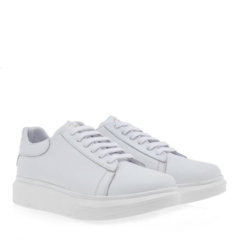 GIOVANNI MORELLI-Ανδρικά sneakers GIOVANNI MORELLI λευκό