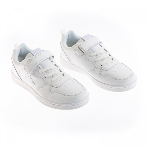 KAPPA-Παιδικά sneakers Kappa Avis Velcro λευκά